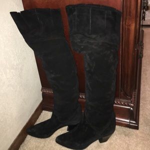 Over the knee boots