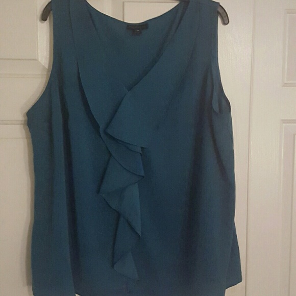Worthington Woman Teal Career Blouse Size 2X