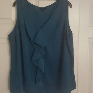 Worthington Woman Teal Career Blouse Size 2X
