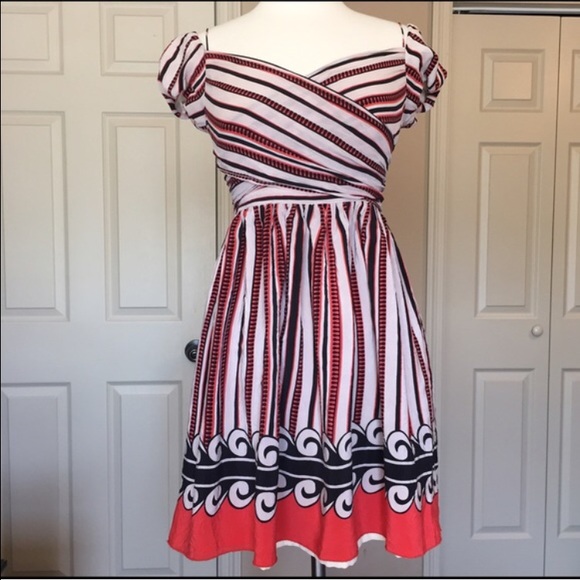 Anna Sui Off-Shoulder Jenny Dress