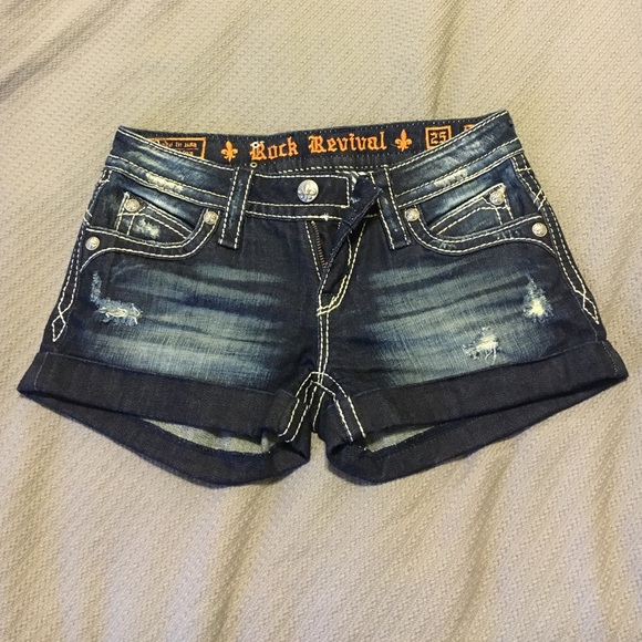 🔥FLASH SALE🔥Rock Revival jean shorts