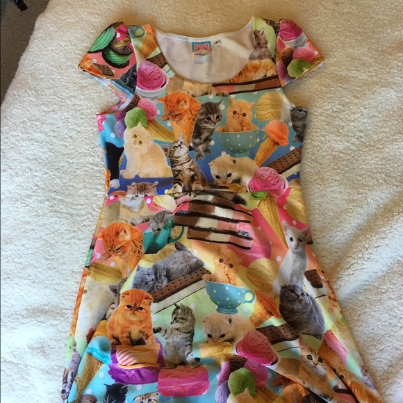 🎀Japan LA Kittens and Ice Cream Dress🎀