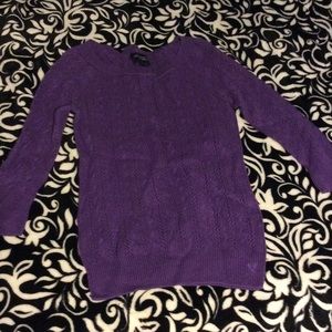 Purple Sweater