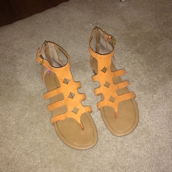 Franco Sarto Leather Sandals