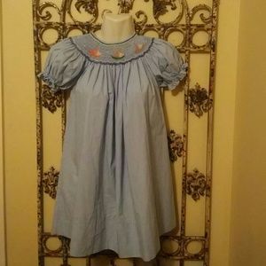 Rosalina smocked dress