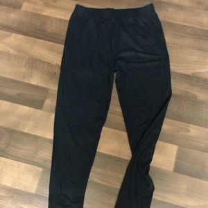 Simple Black Leggings