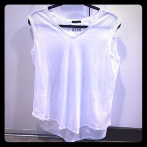 Weekend flash sale!! ATM white tank - small