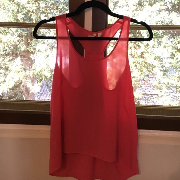 Hot pink tank top