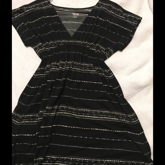 Black cotton dress