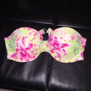 strapless bathing suit top