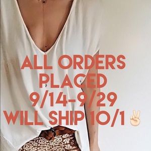 Closet Break 9/14-9/29