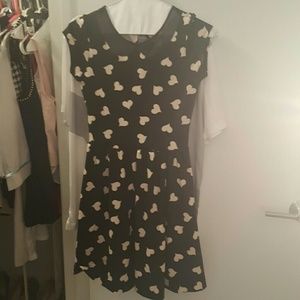 REDUCED Lauren Conrad dizzy heart skater dress