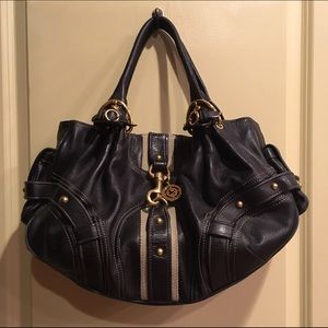 Juicy Couture Leather Fluffy Satchel