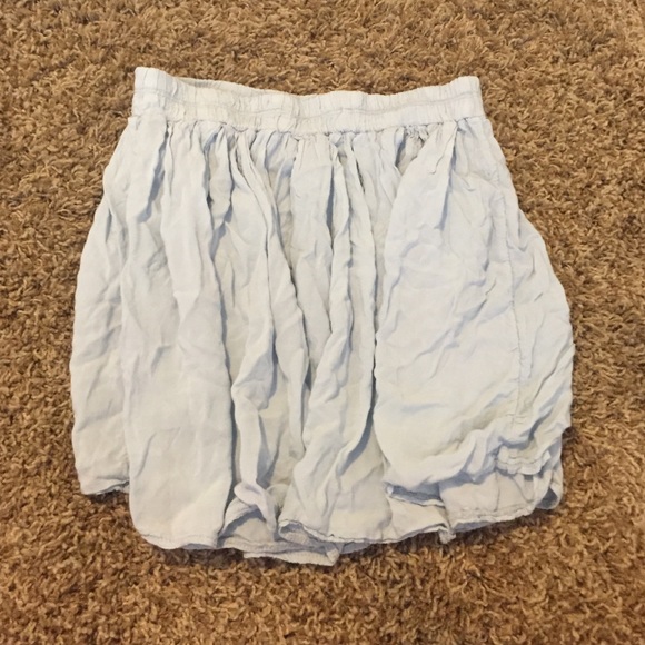Light blue brandy Melville skirt