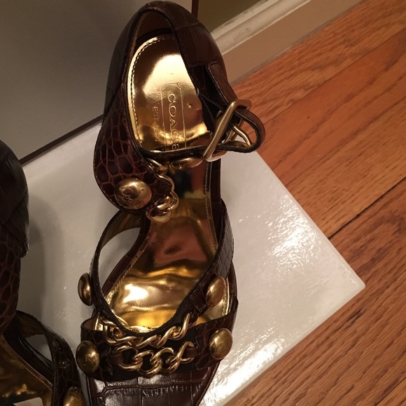 Authentic Coach Heels - Picture 2 of 3