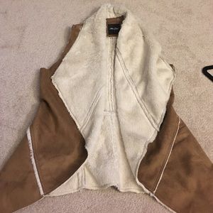 Draped vest