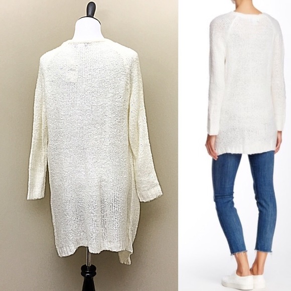 Cotton Emporium Cream Nubby Grandpa Cardigan- New - Picture 2 of 3