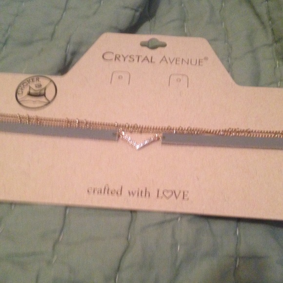 Multi layer choker with charm Make an offer