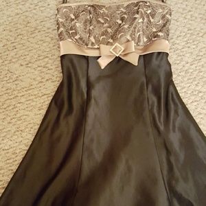 Black and Gold dress
