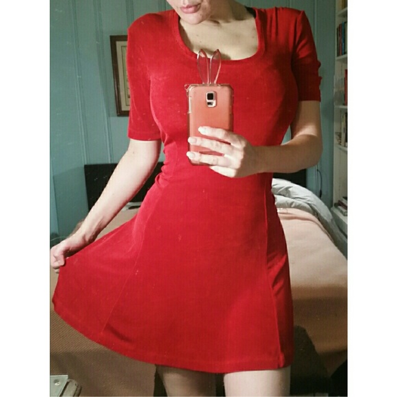 SALE🎊 Vintage red Betsey Johnson dress!
