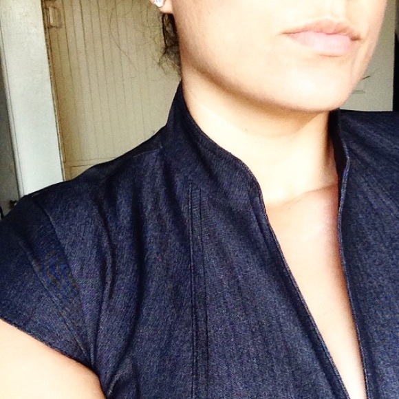 Calvin Klein grey button Down Dress ❤️