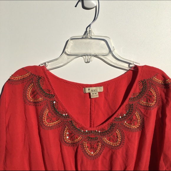 Orange-Red Tunic - Picture 3 of 4