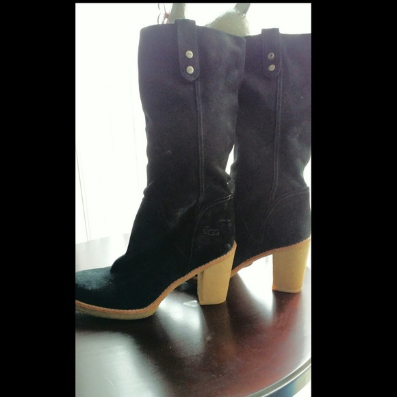 Tall Suede Ugg Boots NWOT