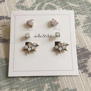 Stella + Dot Eva jacket earrings