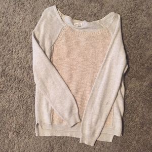 Cream Fuzzy Sweater