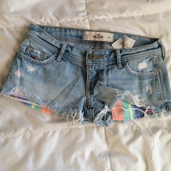 Hollister jean shorts