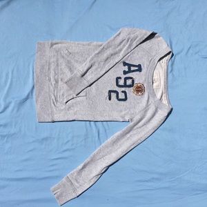 Abercrombie Grey Long Sleeve