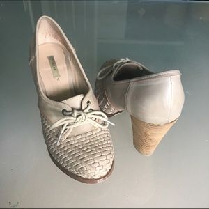 Kimchi Blue lace up high heels