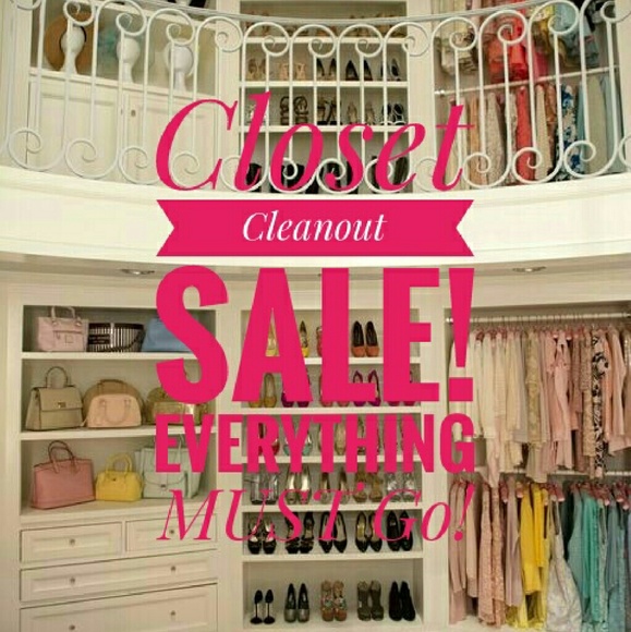Today through Sunday! Entire closet reduced!