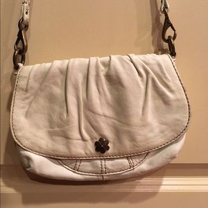 Lucky Brand White Leather Crossbody