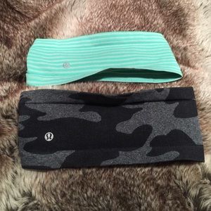 NWOT lululemon Bangs Back Headwrap headbands