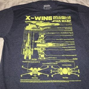 Blue Star Wars Tshirt