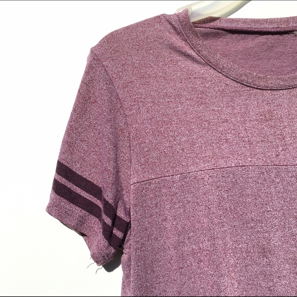 Light Mauve Varsity Tee - Picture 2 of 4