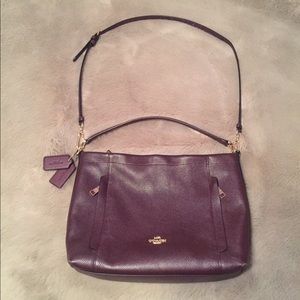 Coach pebbled leather Scout Hobo handbag