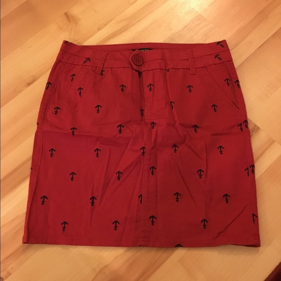 Skirt with Anchor pattern