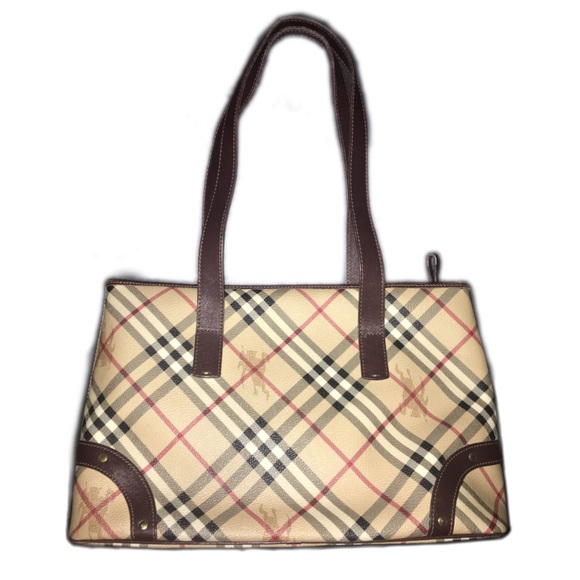 BURBERRY | Haymarket shopper bag |