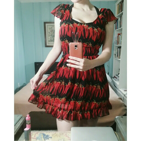 SALE🎊 TRIPP NYC Chili pepper dress!