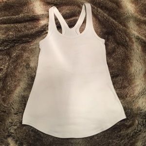 GUC lululemon athletica Studio Tank sz 4 white 👻