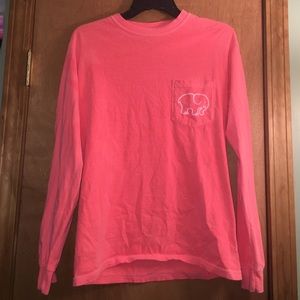 neon coral purple paisley print ivory Ella