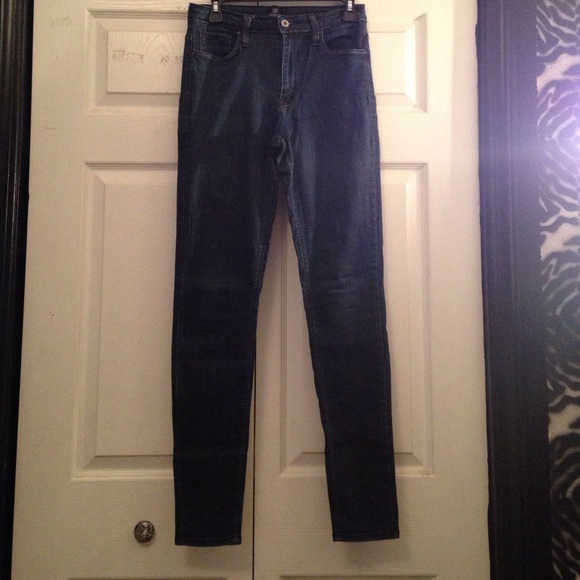 Not your average high waist ultra skinny
