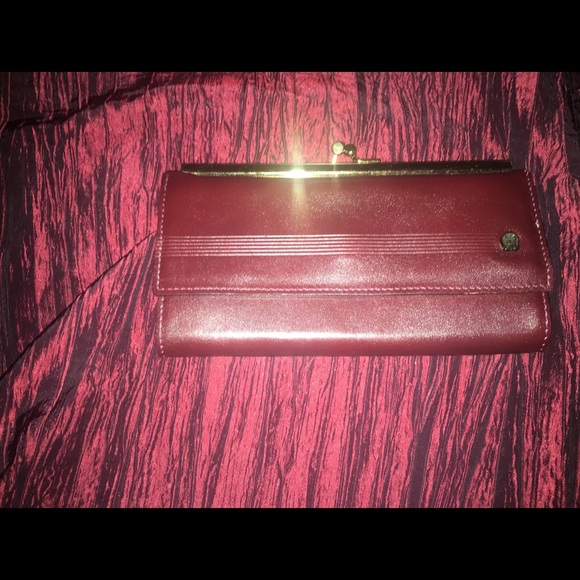 Etienne Aigner Burgundy Wallet