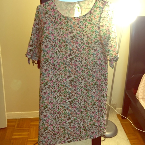 Like new Promod flower print dress - Picture 1 of 3