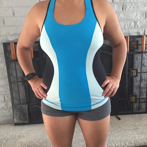 lululemon cardio kick tank with built in bra
