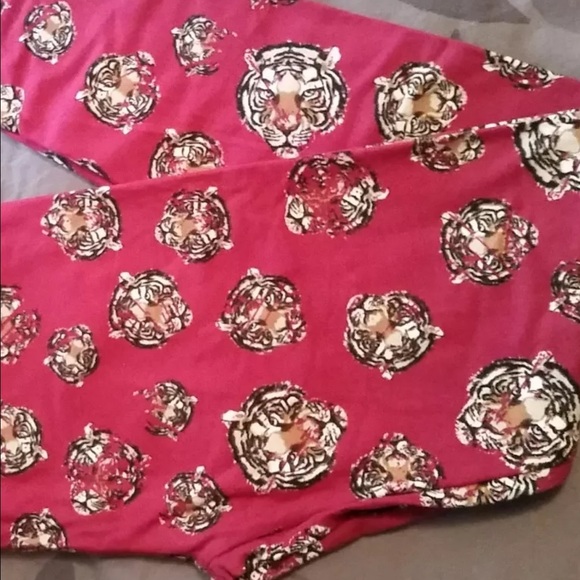 LuLaRoe Tiger Leggings TC