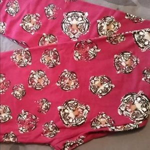 LuLaRoe Tiger Leggings TC