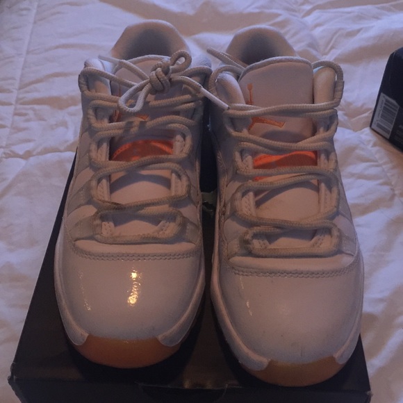 White Patent leather Jordan 1 sneakers